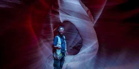 rrasha In Lower Antelope Canyon, AZ