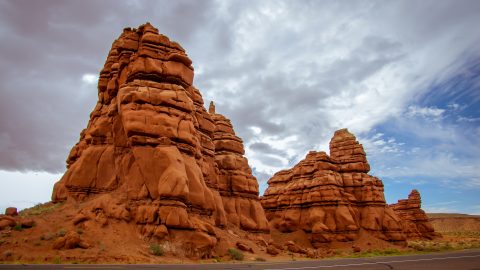 Kathline Rock, Giant Goblin Formations Along Scenic Byway 24, UT