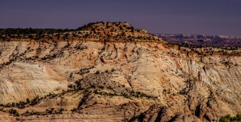 Look At Rock Formation From Head Of The Rocks Overlook on Scenic Byway 12, UT