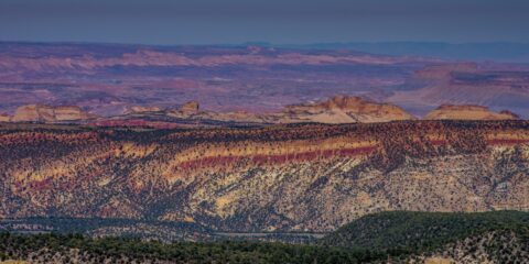 Scenery From Boynton Overlook Along Scenic Byway 12, UT