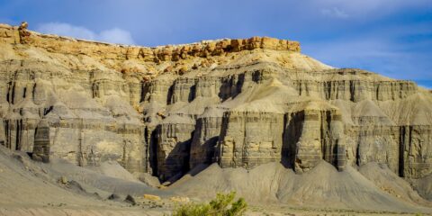 Sediment Tower Along Scenic Byway 24, UT
