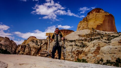 rrasha at Golden Throne Trail End, Capitol Reef National Park, UT