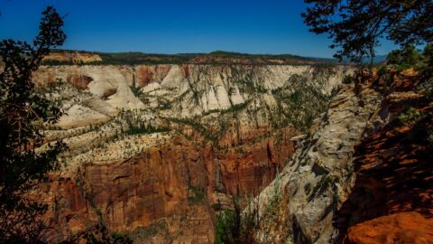 West Rim In Zion National Park, UT