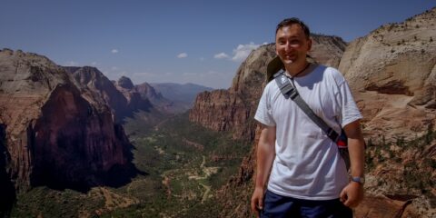 rrasha on Angels Landing Ih Zion National Park, UT