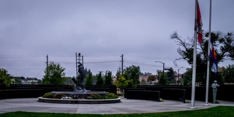 Fallen Firefighter Memorial Park Where Nikola Tesla Laboratory was Destroyed In Colorado Springs, CO