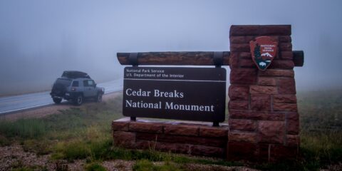 Foggy Morning at Cedar Breaks National Monument, UT