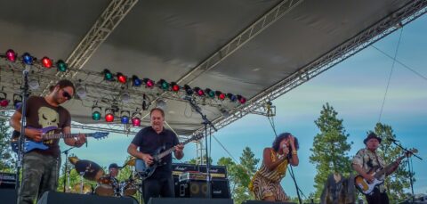 Impressive Performance Of BB&HC On Blues Farm Stage During Heroes Of Woodstock Tour In Winthrop, WA