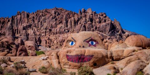 Nightmare Rock In Alabama Hills, CA
