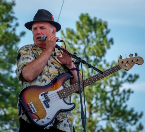 Peter Albin Talks To The Audience During Heroes Of Woodstock Tour In Winthrop, WA