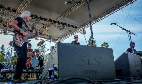 Powerful Performance Of Ten Years After On Blues Farm Stage During Heroes Of Woodstock Tour In Winthrop, WA