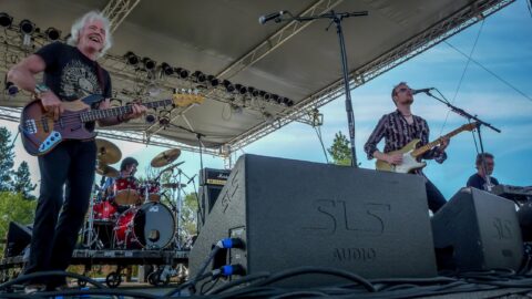 Ten Years After On Blues Farm Stage During Heroes Of Woodstock Tour In Winthrop, WA