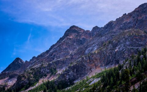 Volcanic Rocks In North Cascades National Park, WA