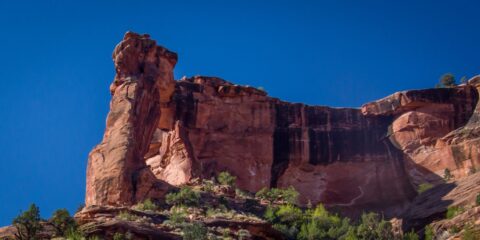 Arch In Hunter Canyon, Moab, UT
