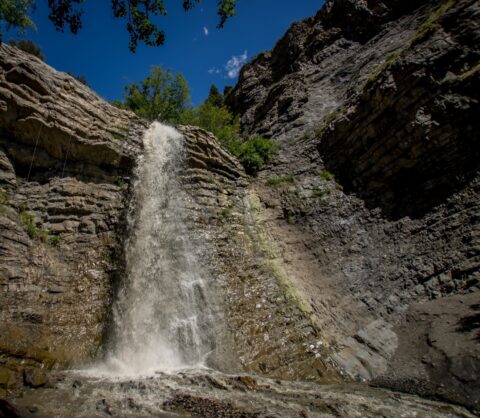 Battle Creek Falls Near Pleasant Grove, UT