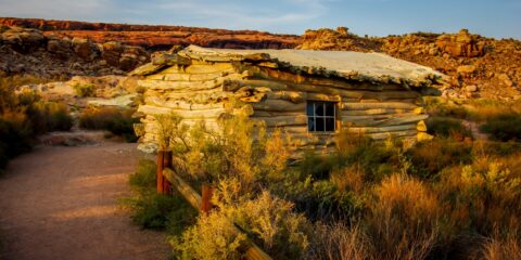 Cabin At Wolfe Ranch, Arches National Park, Moab, UT