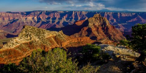 Cape Royal On North Rim Of Grand Canyon National Park, AZ