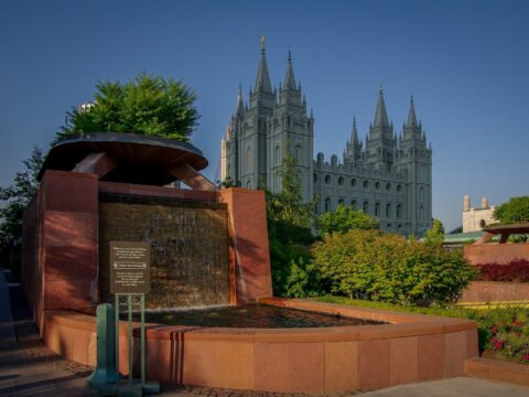 Church Plaza In Salt Lake City, UT