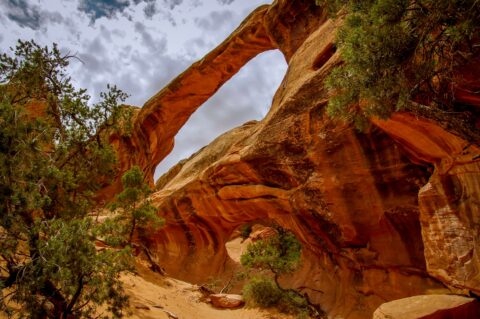 Double O Arch, Arches National Park, UT