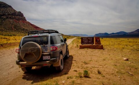 Entering Toweep Area Of North Rim Grand Canyon National Park, AZ