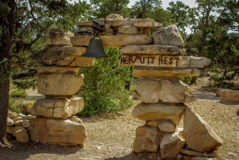 Hermit’s Rest In Grand Canyon National Park, AZ
