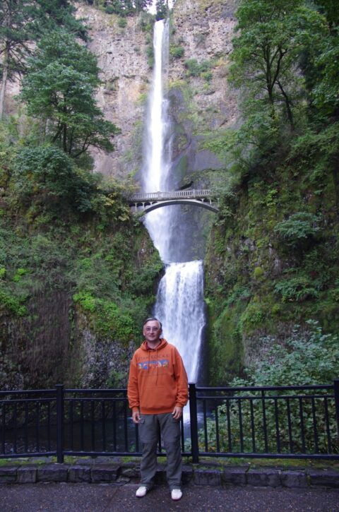 rrasha At Multnomah Falls Viewpoint, Portland, OR