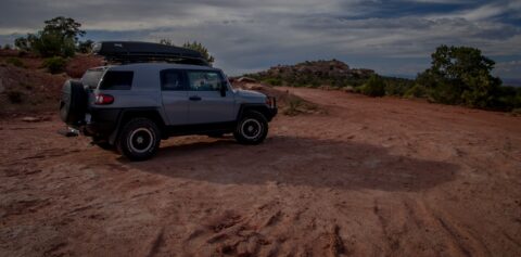Knoll Dispersed Campground By Highway 313 Near Dead Horse Point State Park, Moab, UT