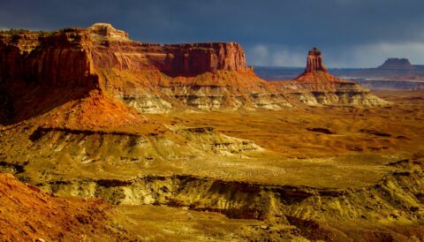 Landscape In Canyonlands National Park, Moab, UT