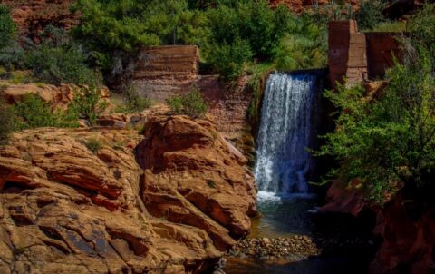 Mill Creek Waterfall, Moab, UT