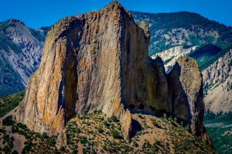 Needle Rock Near Crawford, CO