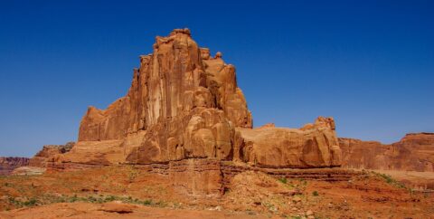 “The Organ” In Arches National Park, Moab, UT