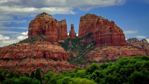 Rock Formations Near Sedona, AZ