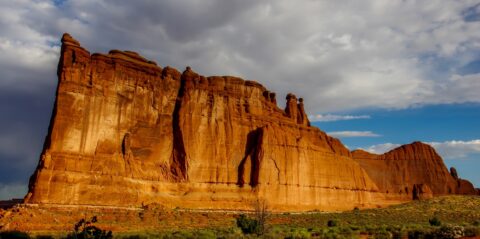 Tower Of Babel In Arches National Park, Moab, UT