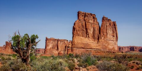 “Tower Of Babel” In Arches National Park, Moab, UT