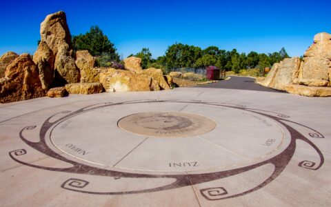 Tribal Medallion In Grand Canyon National Park, AZ