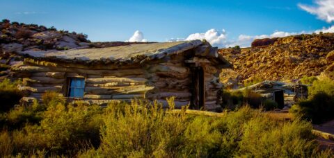 Two Cabins On Wolfe Ranch In Arches National Park, Moab, UT