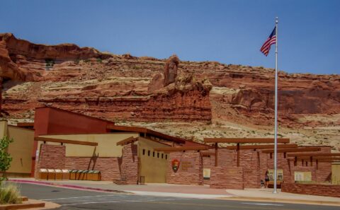 Visitor Center In Arches National Park, Moab, UT