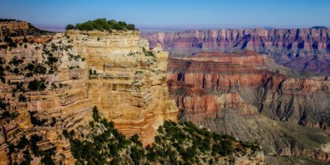 Walhalla Overlook On North Rim Of Grand Canyon National Park, AZ