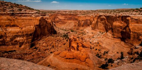 Wash Near Jewel Tibbetts Arch, Moab, UT