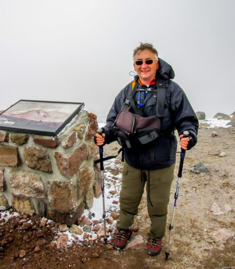 rrasha In Cloud On Lassen Top In Lassen Volcanic National Park, CA