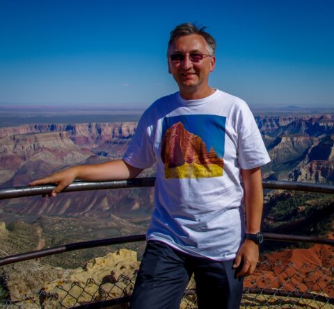 rrasha At Imperial Point On North Rim In Grand Canyon National Park, AZ