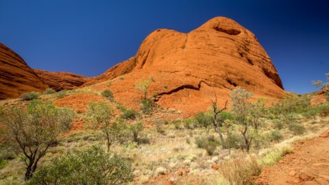 After 1st Lookout On The Valley Of The Winds Trail, Kata Tjuta, NT, Australia