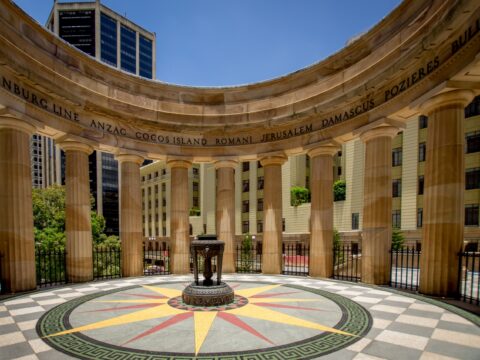 Anzac Square Memorial, Brisbane, QLD, Australia