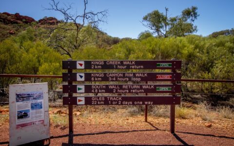 At 10:30AM Temperature Was Over 36°C In Watarrka National Park (Kings Canyon), NT, Australia