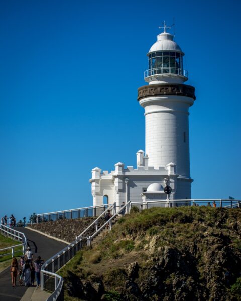 At Cape Byron Lighthouse, QLD, Australia