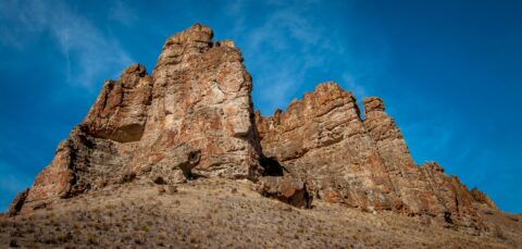 At Clarno Unit, John Day Fossil Beds National Monument, OR