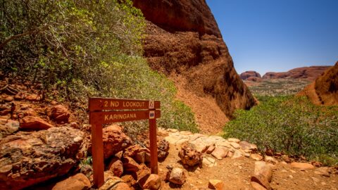 At The 2nd Lookout On The Valley Of The Winds Trail, Kata Tjuta, NT, Australia