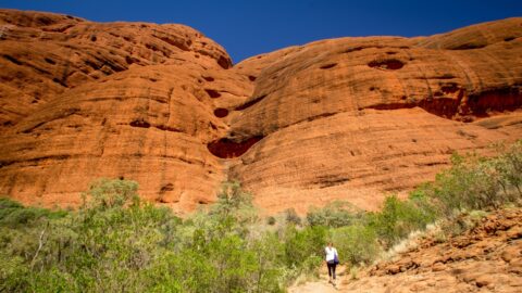 Between 1st And 2nd Lookout On The Valley Of The Winds Trail, Kata Tjuta, NT, Australia