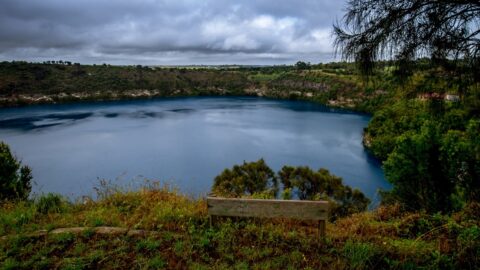 Blue Lake, Mount Gambier, SA, Australia