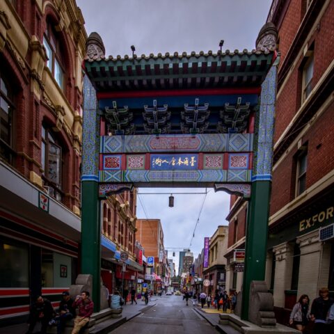 China Town In Melbourne, VIC, Australia