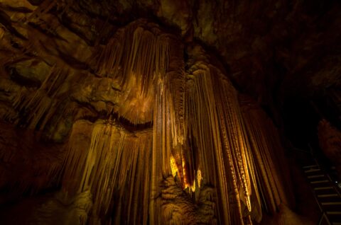 Detail From Orient Cave, Jenolan Caves, Blue Mountains, NSW, Australia